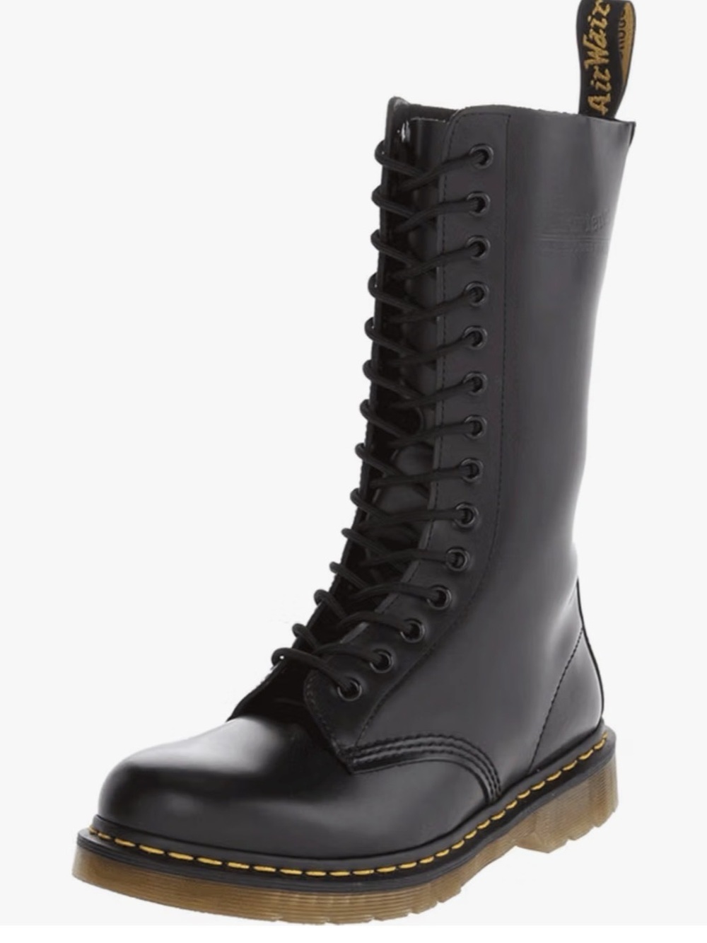 Dr. Martens Black Lace-Up Boots – US Size 5
